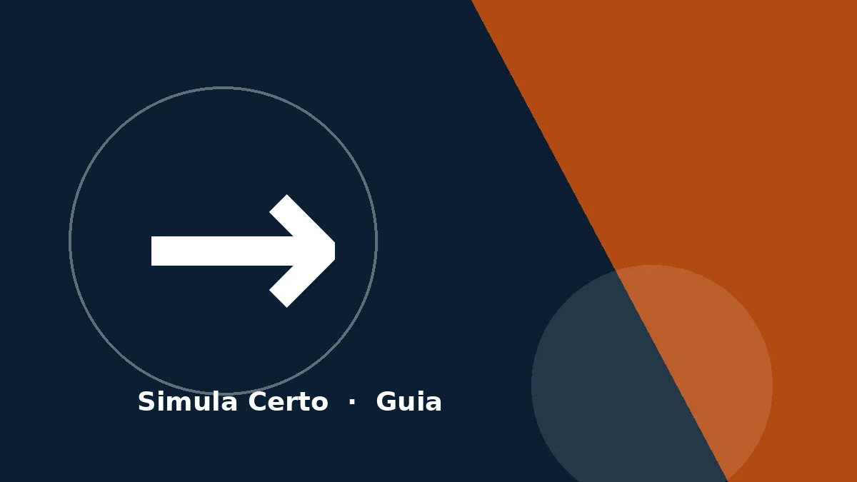 Ilustração temática do Guia das Portagens em Portugal, com uma seta de percurso sobre fundo azul-marinho
